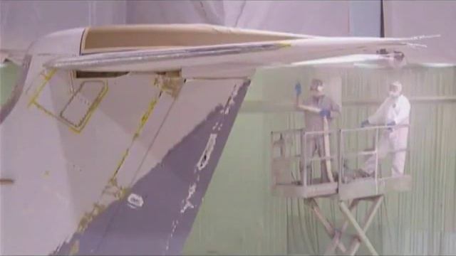 Как сделать окраску самолета смотреть онлайн