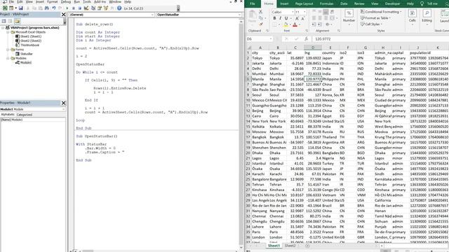 Excel VBA Macro: Progress Bar While Macro is Running (UserForm) смотреть онлайн