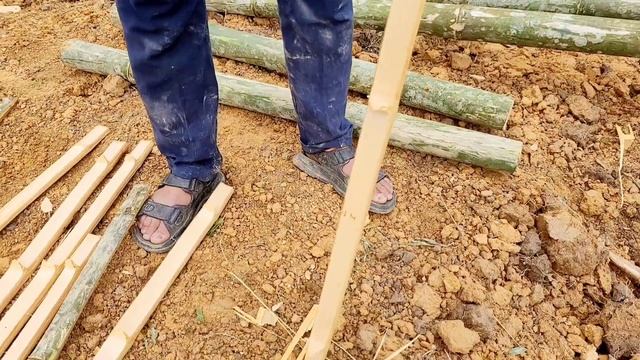 Build a duck coop with bamboo trees to add to the natural life Ep 10 смотреть онлайн