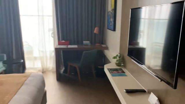 Обзор номера в отеле Citadines NhaTrang.  Нячанг. Вьетнам.