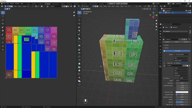 Развертка в Blender 3 | Часть 5. Как избежать растяжений на UV. Как исправить искажения текстур смотреть онлайн