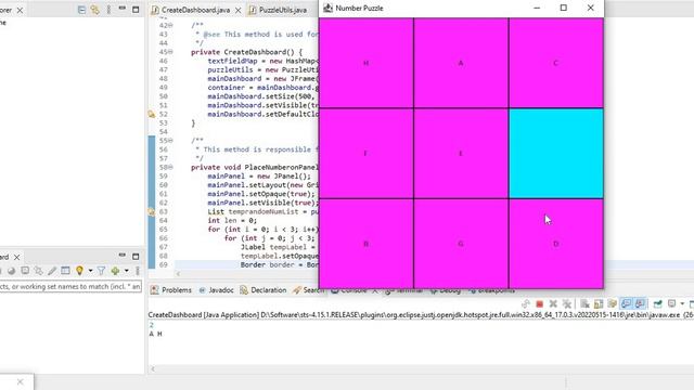 Create Alphabetic Puzzle Game using #java , #swing and #awt. смотреть онлайн