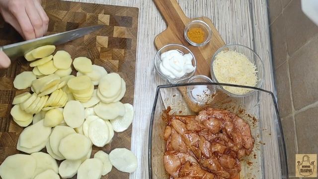 Курочка с картошкой! Просто, вкусно и без усилий! смотреть онлайн