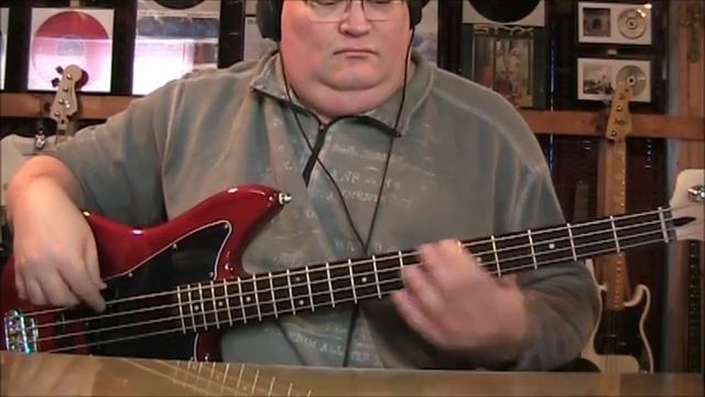 Pink Please Don't Leave Me Bass Cover with Notes and Tab смотреть онлайн