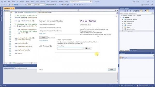 visual studio 2022 activation | تفعيل visual studio 2022