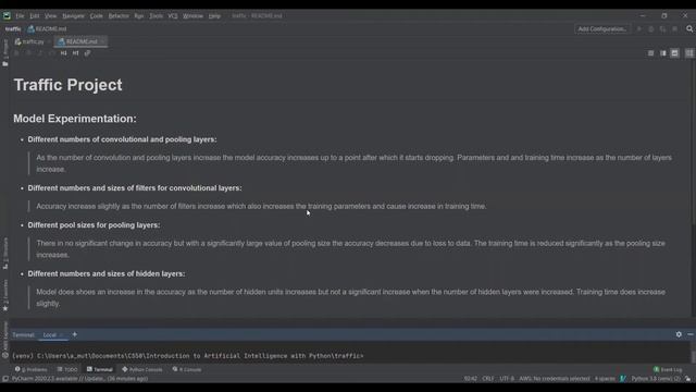 CS50’s Introduction to Artificial Intelligence with Python - Project 5: Traffic смотреть онлайн