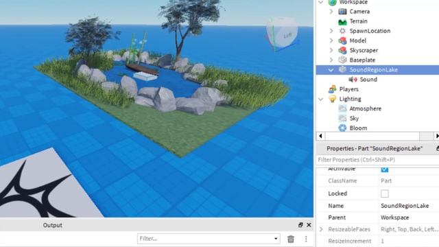 Roblox Studio How to Make SOUND REGIONS Area, NO SCRIPTING смотреть онлайн