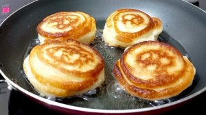 Пышные Оладьи с ветчиной и сыром! Без дрожжей!