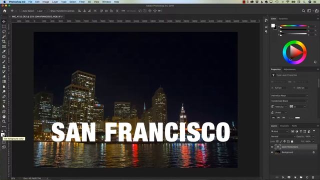 Tutorial - How to fade type in Adobe Photoshop CC 2019 смотреть онлайн