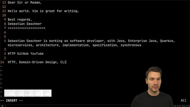 How I'm Using Vim for Everyday Writing смотреть онлайн