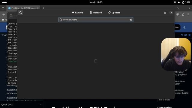 How To Install Fedora 39 + Installing Nvidia Drivers, Steam, Discord, Extensions! смотреть онлайн
