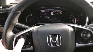 2020 Honda CRV maintenance service due reset