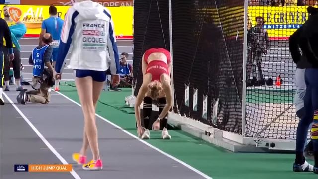 Легкая Атлетика Высота Athletics European Championships Women's High Jump Qual. Istanbul 2023