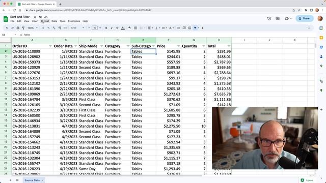 Sort and Filter - New Improvements for 2023 | Google Sheets смотреть онлайн