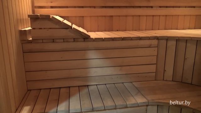 Фольварк Бельчо - интерьеры сауны, Отдых в Беларуси смотреть онлайн