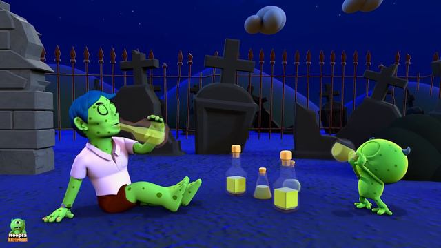 Zombie Finger Family | Nursery Rhymes And Baby Songs | Halloween Songs For Kids смотреть онлайн