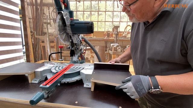 Kappsägenstation DIY Teil II ! Weiter gehts, Umbau der Kappsägenstation für die Bosch GCM 800 SJ. смотреть онлайн