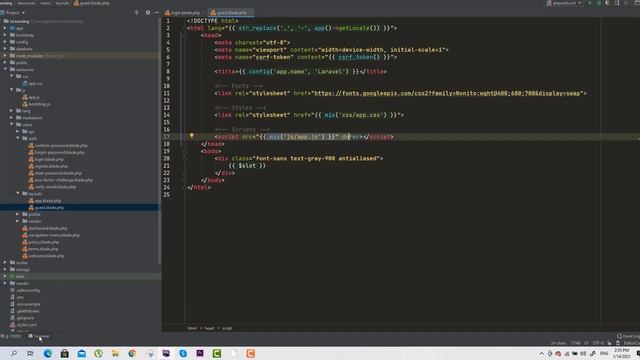 The Mix manifest does not exist - Laravel Fortify Jetstream Error Fixed смотреть онлайн