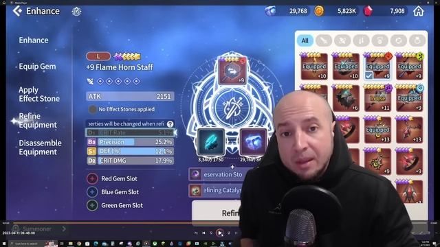 HOW to REFINE your GEAR! GET the BEST SUB STATS on your SUMMONER! - Summoners War Chronicles смотреть онлайн