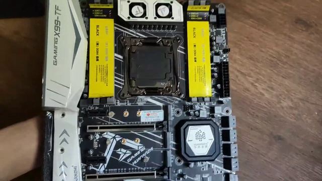 Игровой ПК с Aliexpress на Huananzhi x99TF +E5 2678v3+16G смотреть онлайн