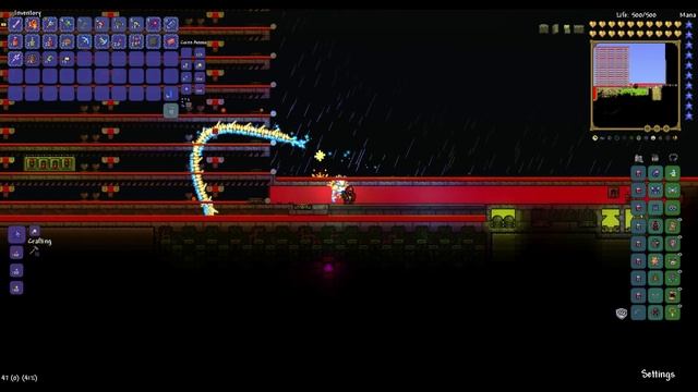 Terraria Expert Mode: AFK destruction of all 7 HM bosses (Moon Lord too) смотреть онлайн