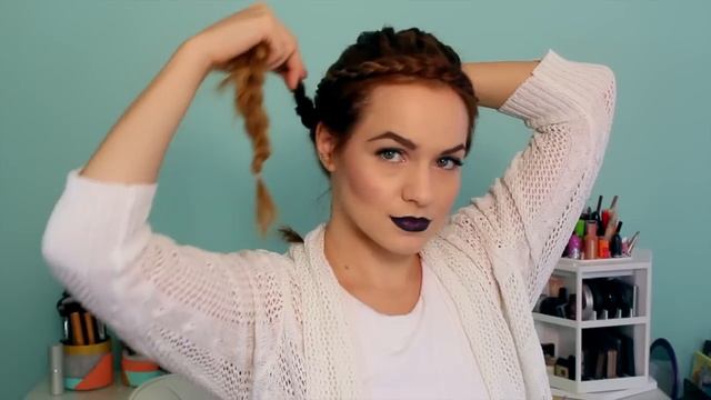 Medusa Halloween Hair Tutorial смотреть онлайн