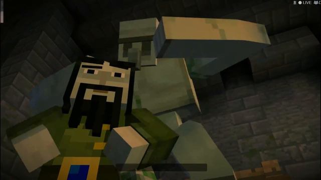 Minecraft Story Mode Episode 1 Part 4 (Key choices) смотреть онлайн