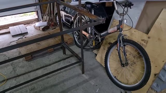 Делаю стеллаж-верстак из уголка своими руками. По собственному чертежу смотреть онлайн