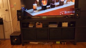 Edifier S360DB 2.1 speakers testing.