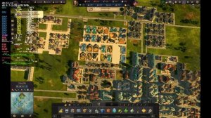 Anno 1800 on the steam deck, late game