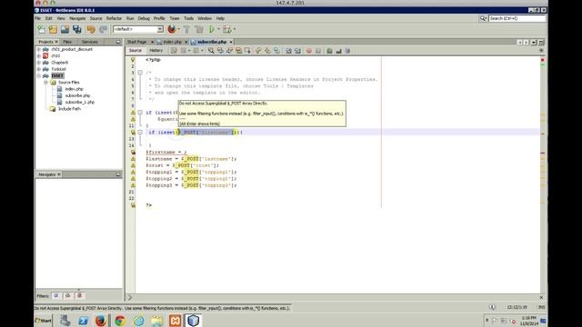 PHP ISSET function for validation смотреть онлайн