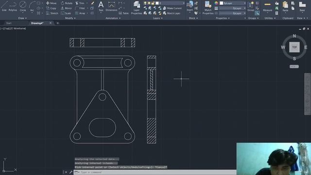 MUHAMMAD FIRDAUS_226411008 Tugas 4 AutoCad 2D смотреть онлайн