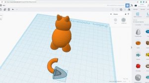 Уроки по 3D-моделированию. Делаем кота в TinkerCAD. Часть 2
