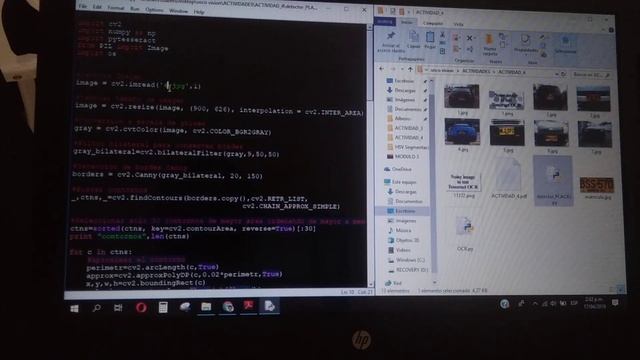 OpenCV y Tesseract OCR - Detección Placas Vehículos (PYTHON) смотреть онлайн