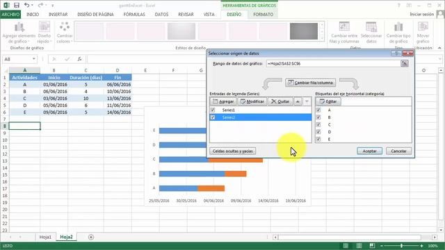 ? GANTT en Excel (¡APRENDE cómo crear uno FÁCIL!) | ?❎Taller Excel # 15 смотреть онлайн