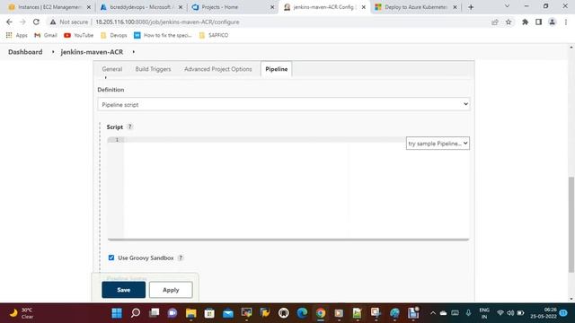 Jenkins Pipeline to upload Docker image into ACR | Create Docker image and push into ACR Jenkins смотреть онлайн