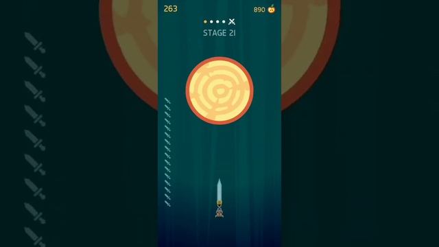 Knife Hit Doll Boss Expert Level (Leaving an apple untouched) || Knife Hit || смотреть онлайн