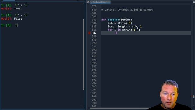 Python Basics Tutorial Interview Question Largest Dynamic Sliding Window Algorithm смотреть онлайн