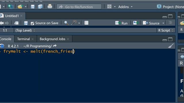reshape package melt function |reshape package tutorial| ID variables and measurement variables in смотреть онлайн