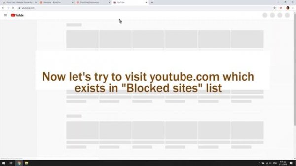 Block websites in your Google Chrome using Blocksite extension