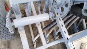 Самодельная зерновая сеялка. Сеем трактором Т-40