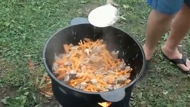 Плов Узбекский на 12 человек смотреть онлайн