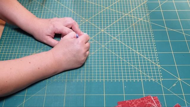 Reel pattern - Christmas place setting. Quilt Editor - Design your pattern. PaperPatchwork.com