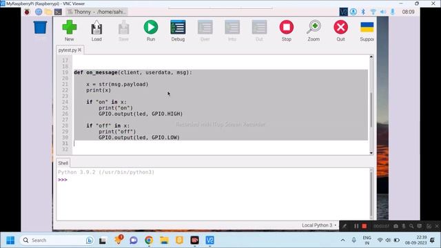 Implementation of MQTT protocol to Control LED which is interfaced with Raspberry Pi смотреть онлайн