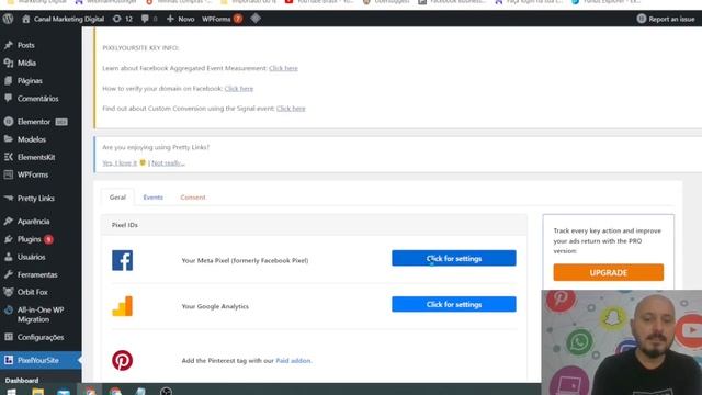 Como verificar domínio FACEBOOK ADS Wordpress 2023 Aula prática смотреть онлайн