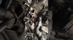 замена помпы Ауди 1.8 tfsi