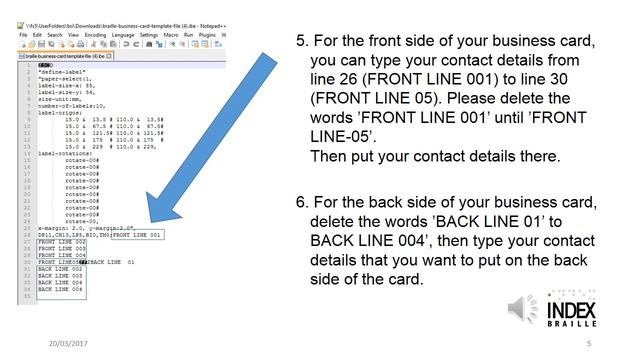 How to print braille business cards with Everest-D V4/V5 смотреть онлайн