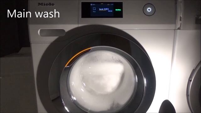 Miele W1 Excellence WER875WPS - Pillows 60 w/ Water Plus (Full cycle) смотреть онлайн