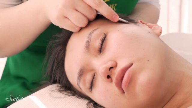 ASMR (АСМР) Расслабляющий массаж лица и головы! смотреть онлайн