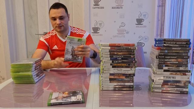 Супер-Мега распаковка 108 игр для Sony #PlayStation #PS4 - #PS3 и #Xbox360 смотреть онлайн